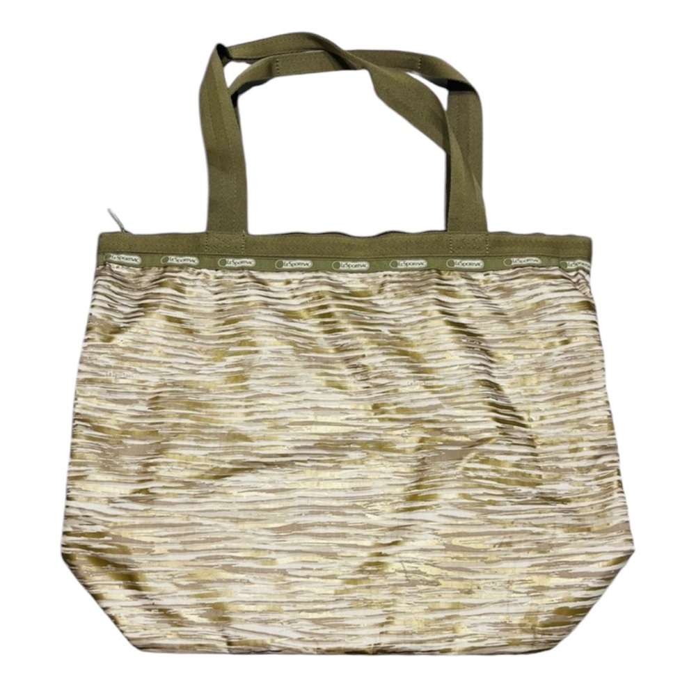 Lesportsac Hailey Tote Shoulder Bag Zipper Top Large Medium Carry On Travel Work